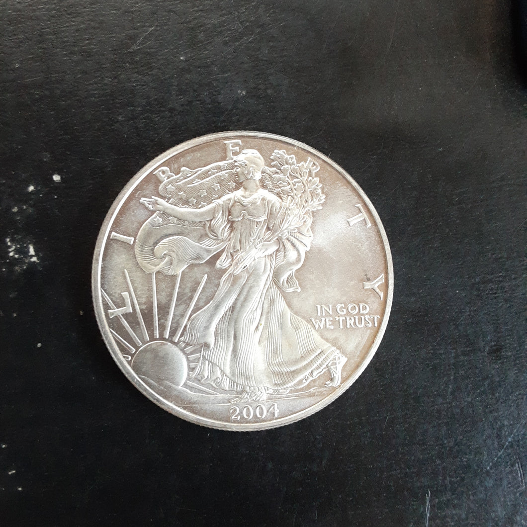 2004 Silver Eagle 1 oz Silver (.999 Fine Silver)