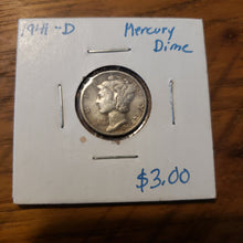 Load image into Gallery viewer, 1941 - D Mercury Dime
