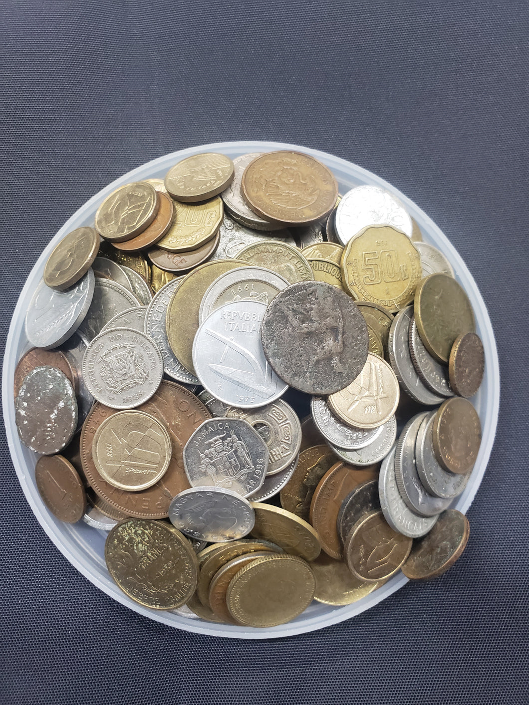 1 Pound of Foreign Coins